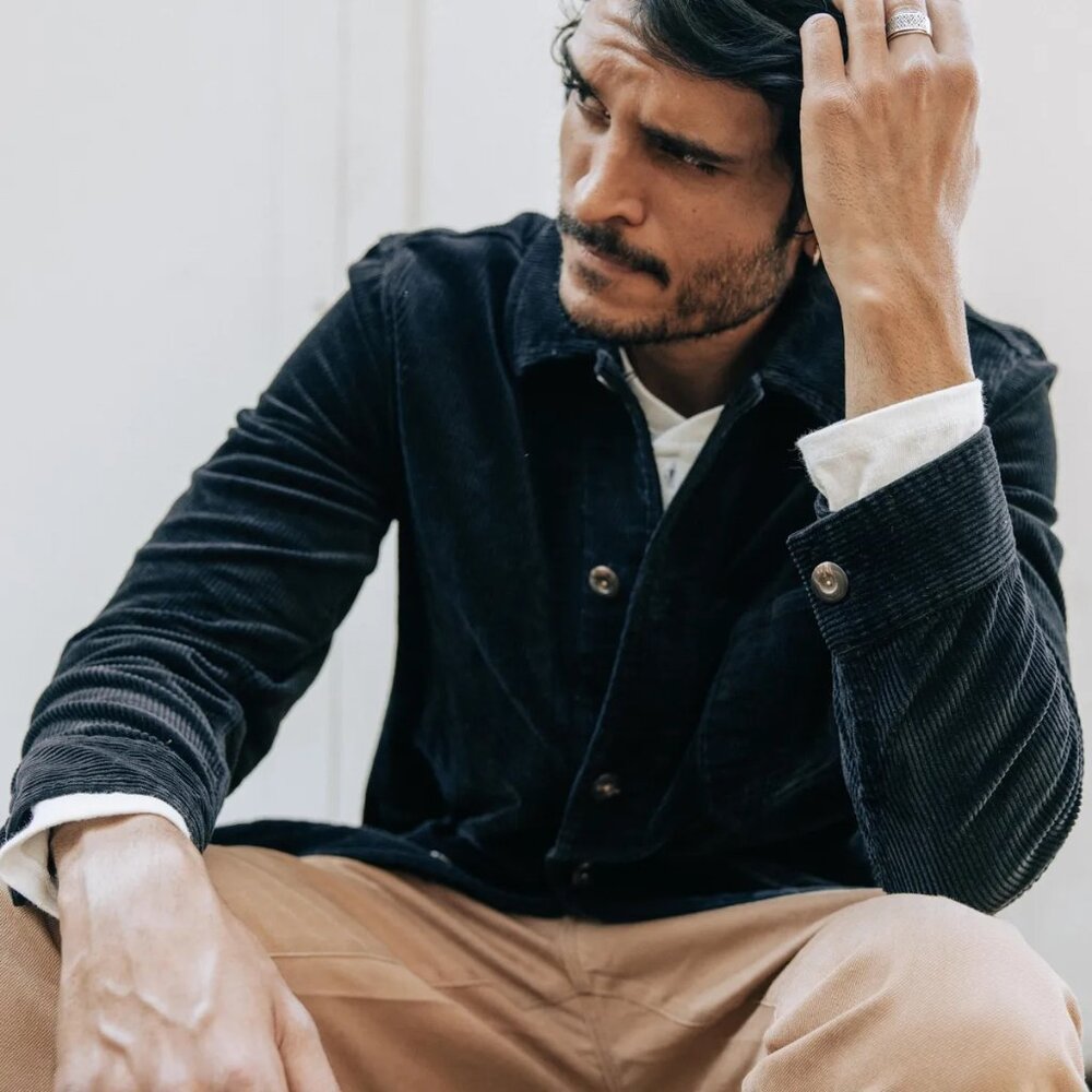 Taylor Stitch Coal Corduroy Jacket